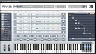 FM8 Tutorial 1 How to make a Growl Bass [upl. by Adnara]