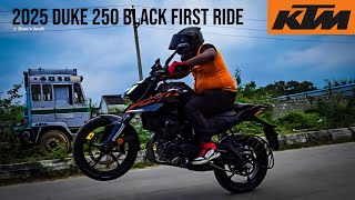 2025 KTM DUKE 250 BLACK First Ride Review 🔥🔥🔥 [upl. by Truda]