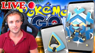 🔴 HEXAGEL  BOOST SHINY en LIVE   EVENT GLACE sur POKEMON GO [upl. by Aidualc]