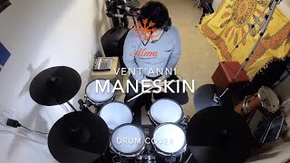 Maneskin  Ventanni  Drum Cover  Millenium MPS 850 Studio Quality [upl. by Breena941]