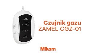 Czujnik gazu ziemnego ZAMEL CGZ01  mikamskleppl [upl. by Bywaters693]