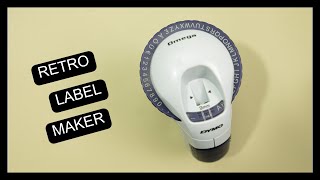 Retro Embossing Label Maker  Dymo Omega [upl. by Keldon403]