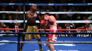 Floyd Mayweather vs Rober Guerrero Highlights [upl. by Rotow]