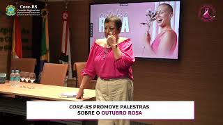 ANELISE LOPES  CORERS PROMOVE PALESTRAS SOBRE O OUTUBRO ROSA [upl. by Mellisa]