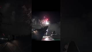 5 MOST EPIC Fireworks Moments Caught on Camera from a Warship [upl. by Arikehs]