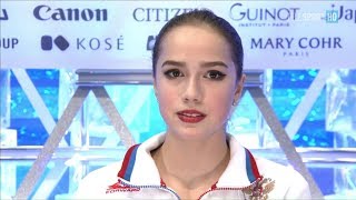 Alina Zagitova GP Final 2017 Interview A [upl. by Ahtael]