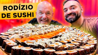 Falindo o RODÍZIO de SUSHI Feat NotoriousBOB [upl. by Jamil773]