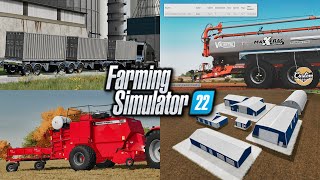 Farm Sim News  LodeKing Container SuperB Valmetal DONE  Welker Placeables amp More Farm Sim 22 [upl. by Adlesirc]