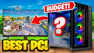 The BEST BUDGET Gaming PC To Buy For Fortnite HIGH FPS  Fortnite Tips amp Tricks [upl. by Atoel343]