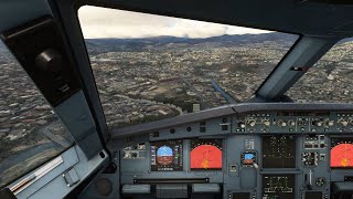 DANGEROUS Cockpit View Approach amp Landing at Toncontin International Airport  Honduras  4K [upl. by Oeniri]