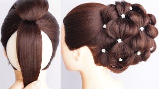 Gorgeous Messy Bun Hairstyle  Try THIS Modernist Hairstyle For a Unique Look [upl. by Descombes]