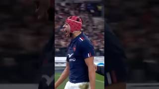 The last try for France scored by Louis « The Arrow » BielleBiarrey  🏉🇫🇷 [upl. by Edyaw873]