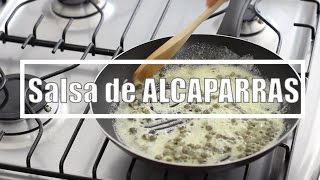 Super Fácil  Cómo preparar salsa de alcaparras ideal para pescados o Pollo [upl. by Pollie]