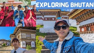 Exploring Bhutan  Dochula Pass Thimphu Chimi Lhakhang The Fertility Temple Punakha Fort Vlog 2 [upl. by Naimerej]