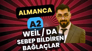 ALMANCA A2  DERS 1 Nebensätze Kausal  WeilDa almanca goethe telc deutschland [upl. by Sivrahc]