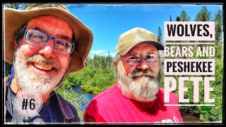 Wolves Bears and Peshekee Pete in Upper Peninsula Michigan  WALK ACROSS AMERICA II [upl. by Otreblasiul392]