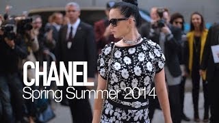 CHANEL Spring 2014 by Karl Lagerfeld Backstage Katy Perry Rita Ora  MODTV [upl. by Joycelin]