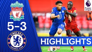 Liverpool 53 Chelsea  Premier League Highlights [upl. by Attenad]