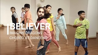 Believer  Imagine Dragons  Choreo performed by DANCEND KIDS  BollyJAZZ  CONTEMPORARY [upl. by Htial]