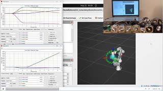 MoveIt2 amp ROS2 Commanding Motion [upl. by Ahsats]