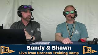 Denver Broncos Training Camp LIVE Thursday 8824 [upl. by Aihsenrad843]