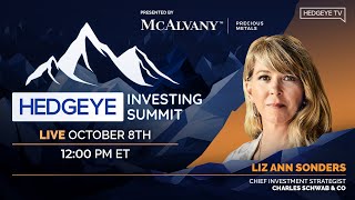 Hedgeye Investing Summit Fall 2024  Liz Ann Sonders Chief Investment Strategist Charles Schwab [upl. by Aicnelev]