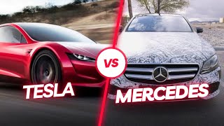 Tesla vs Mercedes  Comparing SelfDriving Technologies tesla selfdrivingcar robotaxi waymo [upl. by Gabrielli]