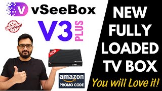 NEW vSeeBox V3 Plus Android TV Box 2024  Entertainment Powerhouse  UNBOXING REVIEW [upl. by Kehr808]