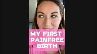 Did my first painfree birth work birthwithoutfear laboranddelivery motherhood pregnancy [upl. by Kile]