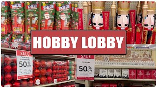 Hobby Lobby New Christmas Arrivals 2024  Shop With Me [upl. by Bollinger434]