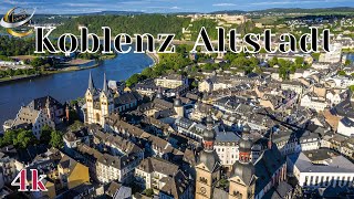 Koblenz Altstadt  Germany City 2024 Walking Deutschland Tour 4K  60fps HDR [upl. by Heng885]