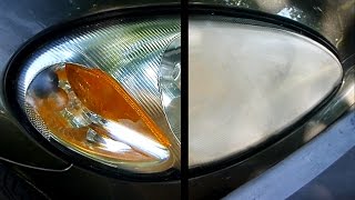 How to Restore your Headlights crystal clear [upl. by Ednarb738]