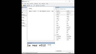 Variable label in Stata [upl. by Angrist]