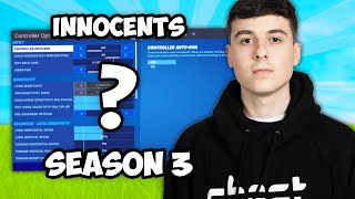 I Used KNG INNOCENTS Settings For Fortnite SEASON 3 And This HAPPENED [upl. by Raviv]