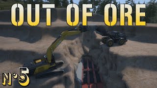 Out of ore Ep5 Excavatrice et mine à ciel ouvert  4k  french [upl. by Gnilrac]