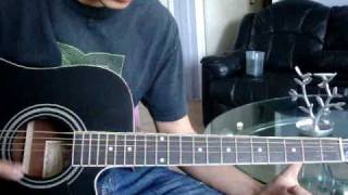 How to play quotMeow Mixquot on guitar meow meow meow meow [upl. by Jephum255]