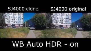 Test video SJ4000 clone vs original [upl. by Enidan]