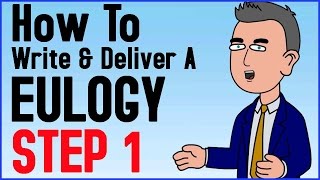 How To Write And Deliver A Eulogy Step 1 of 6  Funeral Speech  A Moment For Yourself Tutorial [upl. by Lawler]