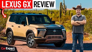 2024 Lexus GX onoffroad review Previewing the LandCruiser Prado [upl. by Eneg]