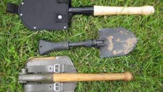 Gerber Gorge vs Cold Steel Spetsnaz Shovel  Urban Survival [upl. by Goodman]