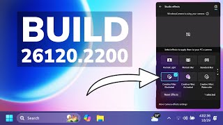 New Windows 11 Build 261202200 – New Quick Settings Feature New Settings and Fixes Dev [upl. by Owen]