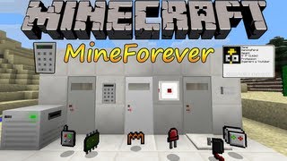 Minecraft 152  Instalar MineForever  Español [upl. by Irahk]