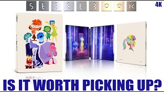 Inside Out 2 4K steelbook unboxing and review  fyp viral [upl. by Eednam908]