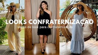 IDEIAS LOOKS PARA CONFRATERNIZAÇÃO  LOOK CONFRATERNIZAÇÃO 2024 [upl. by Elexa]