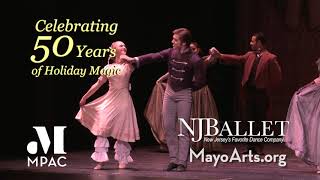 NJ Ballets Nutcracker at Mayo Performing Arts Center Morristown NJ [upl. by Enyehc946]