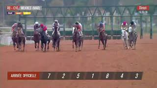 Live Hippodrome « MEKNES »  Courses du « 08122022 » [upl. by Gerstner]