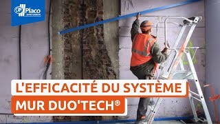 Témoignage de lefficacité du système mur DuoTech® pour lisolation thermique par lintérieur [upl. by Ahtela]