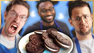 The Try Guys Make Oreos Without A Recipe [upl. by Cloutman258]