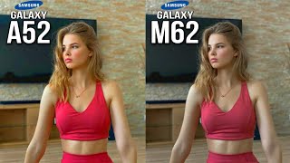 Samsung Galaxy A52 5G vs Samsung Galaxy M62 Camera Test [upl. by Adnih351]