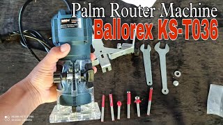 Unboxing Electric Trimmer and Test with 6Bits  Ballorex KST036 [upl. by Marna]